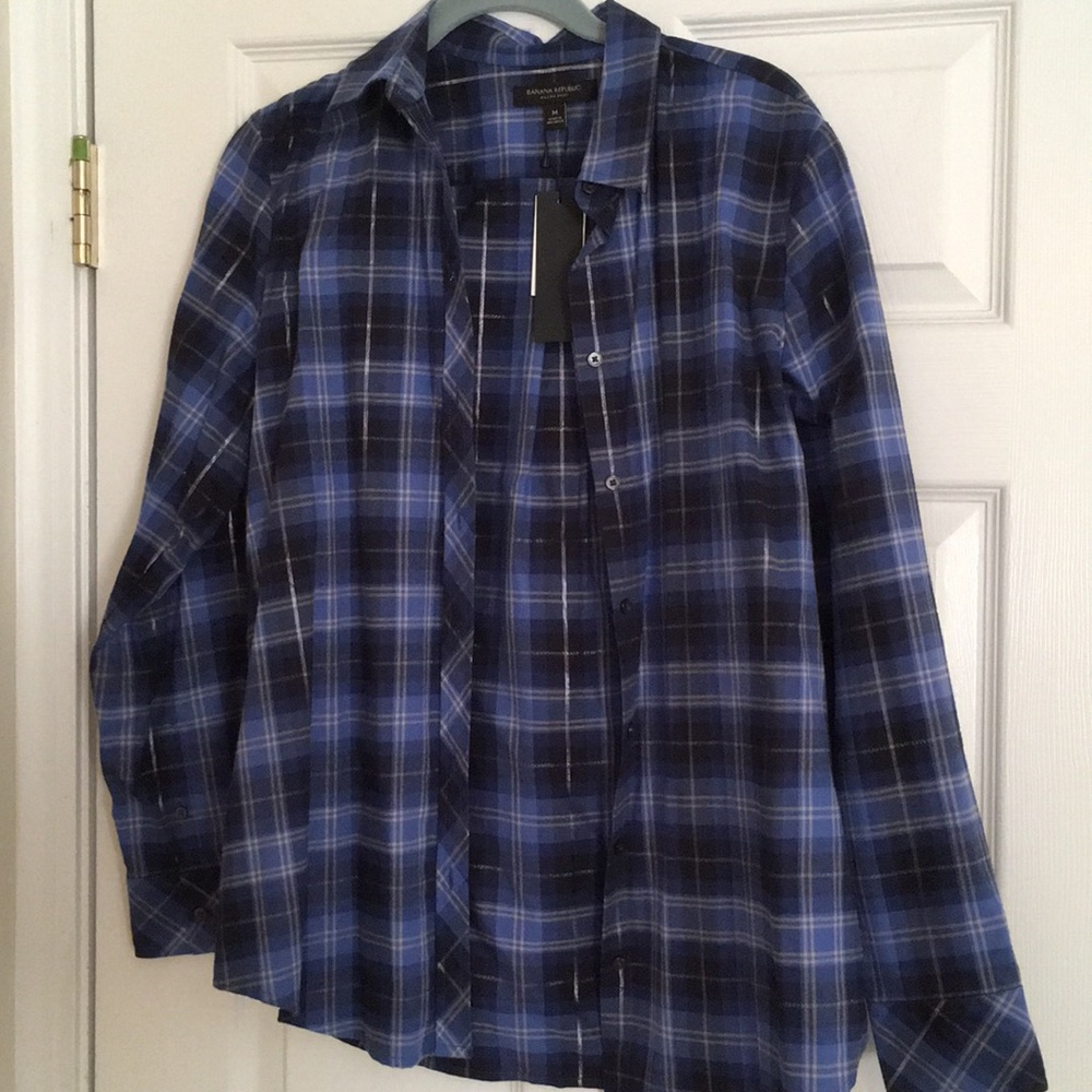 NWT plaid shirt